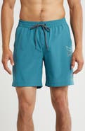 Hurley Crossover Volley Swim Trunks