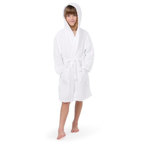 Muslin Bath Robe for Kids