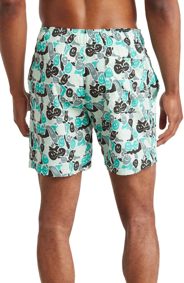 BEACH BROS Melting Smiles Swim Shorts, Alternate, color,