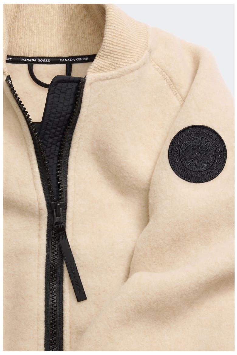 Sierra High Pile Fleece Bomber, Alternate, color, LIGHT TAN