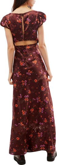 Butterfly Babe Cutout Maxi Dress