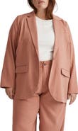 Madewell The Larsen Drapeweave Blazer