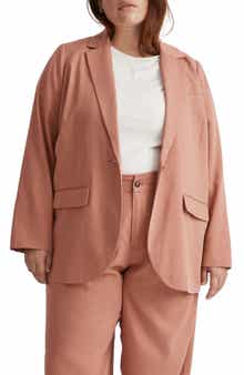 Madewell The Larsen Drapeweave Blazer