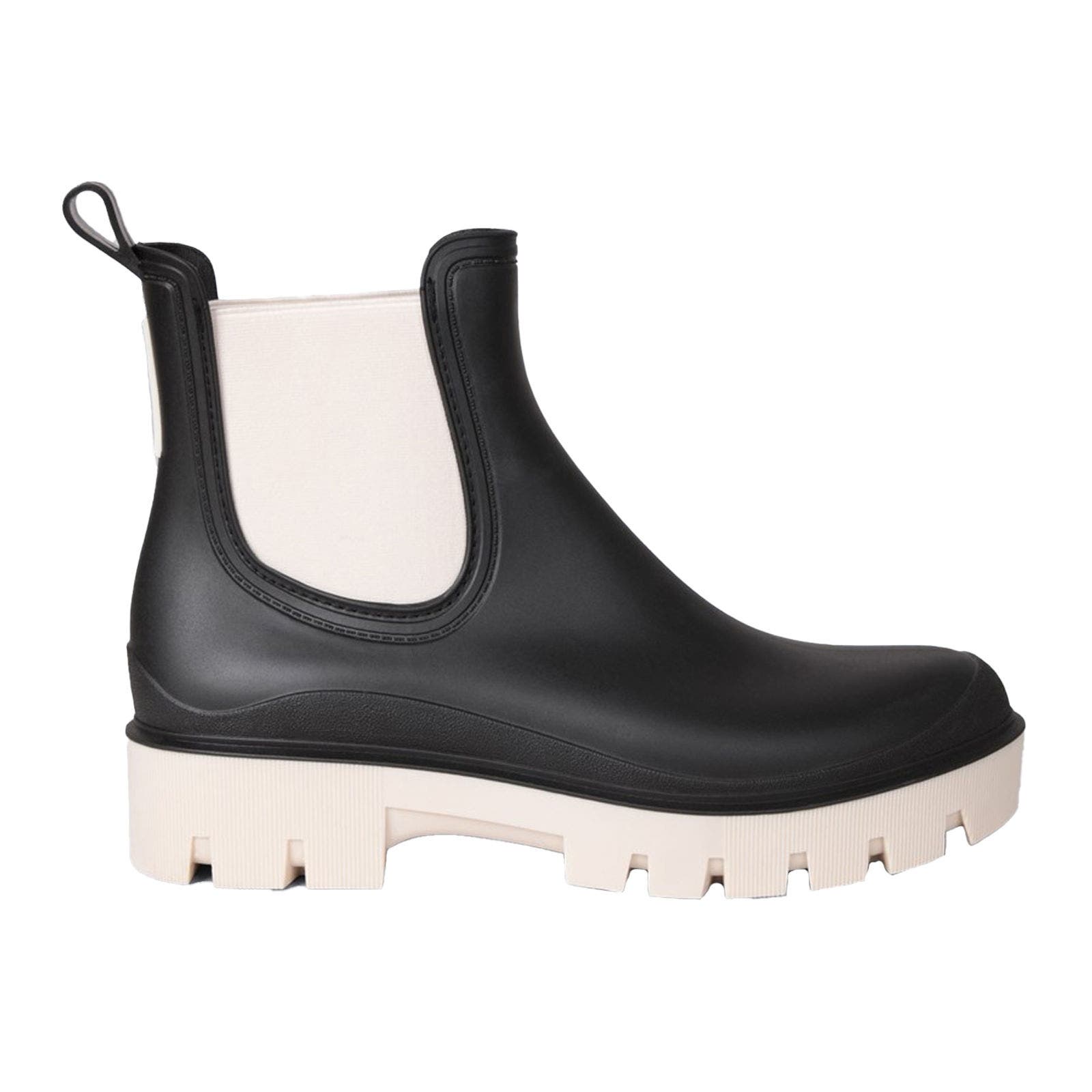 Leah Ankle Length Rain Boots, Alternate, color, Black