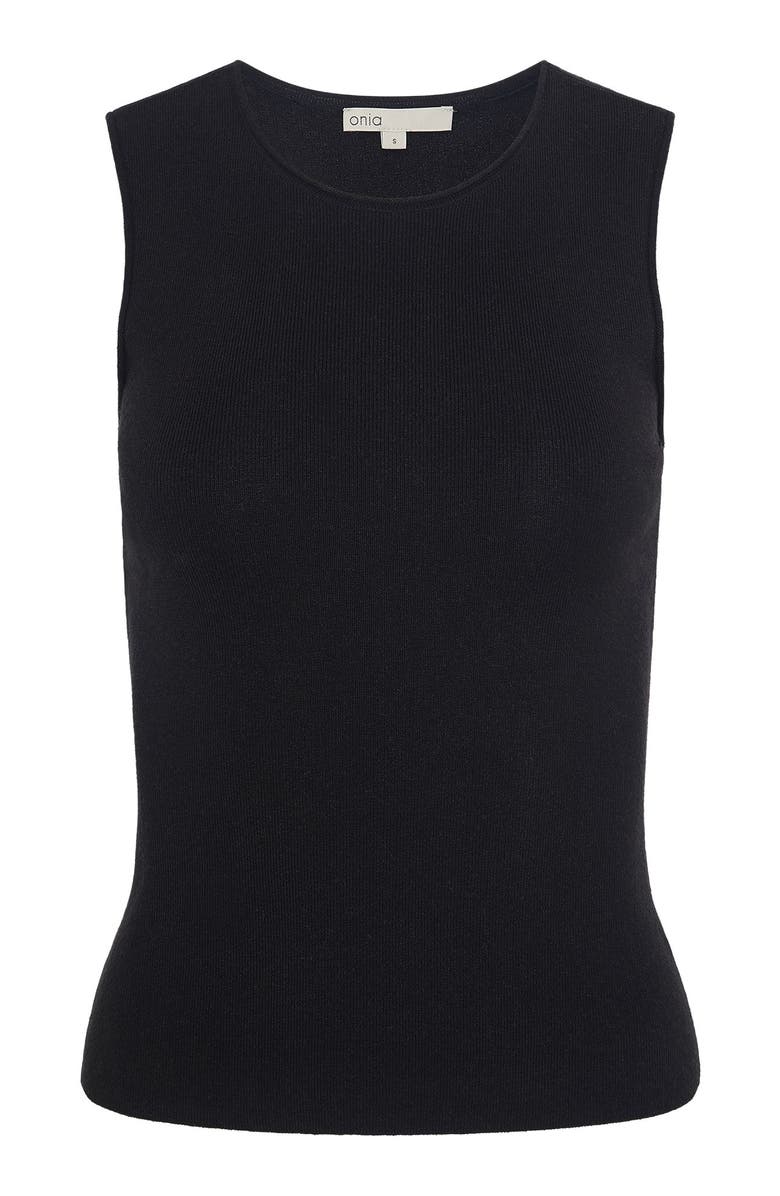 Onia Fitted Micro Rib Tank, Alternate, color, 