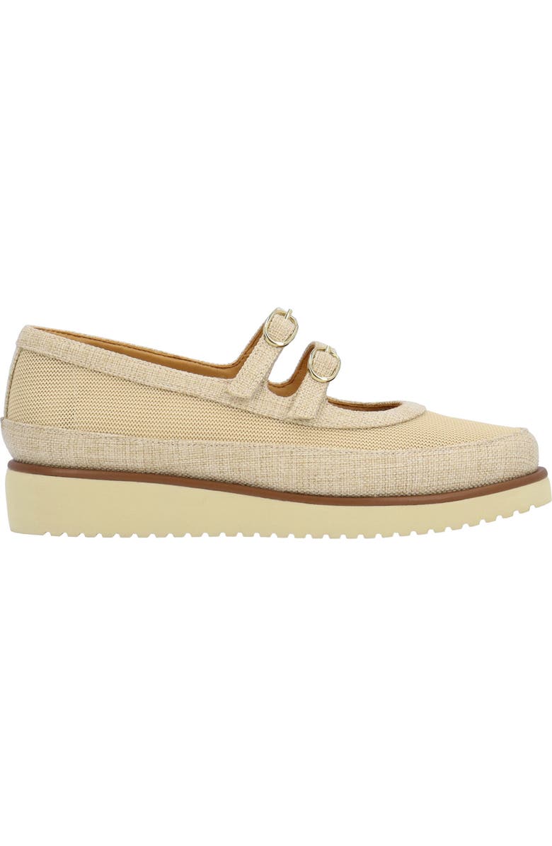 L'Amour des Pieds Zalika Mary Jane Wedge, Alternate, color, Natural