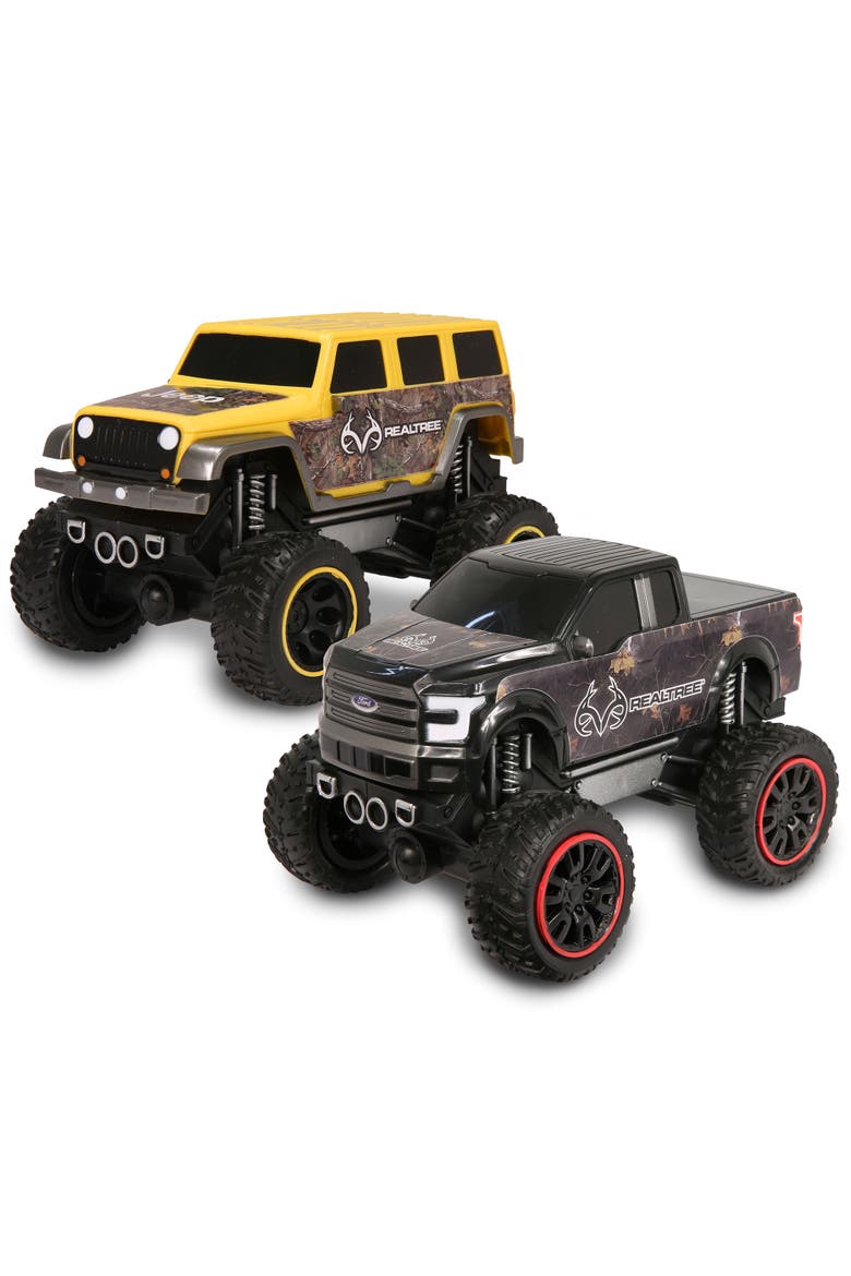 Push & Go Ford F150 & Jeep Wrangler, 2 Pack, Alternate, color, Multicolored