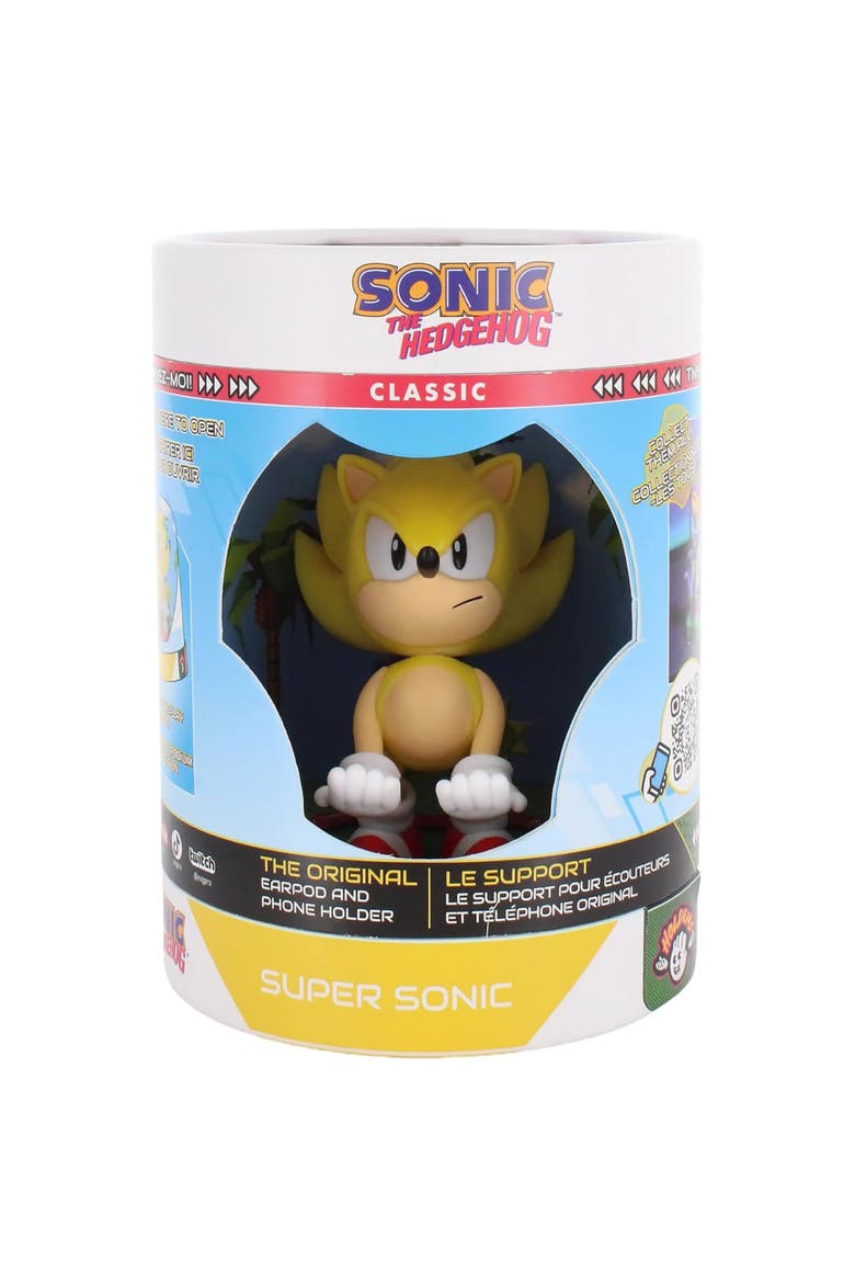 Holdems Sega Super Sonic Earbud & Phone Holder, Alternate, color, Multicolored