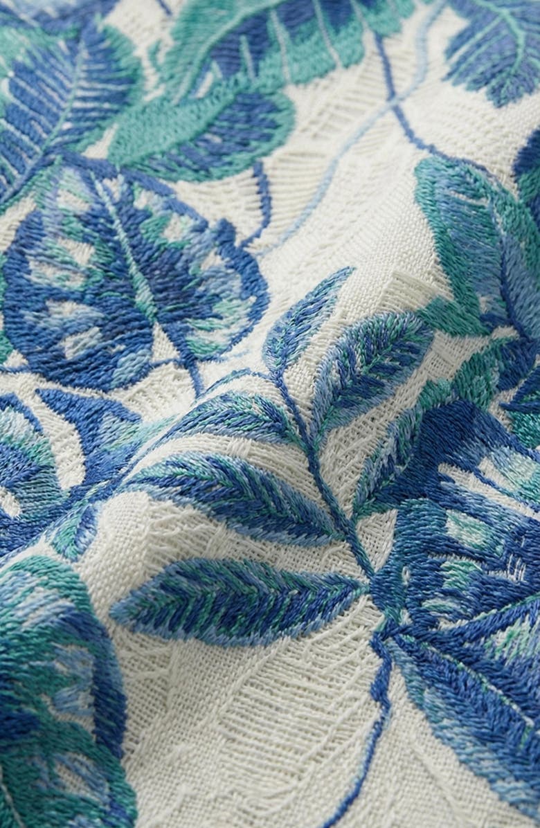 Modenaire Tropical Print Halter Neck Maxi Dress, Alternate, color, Tropical Print