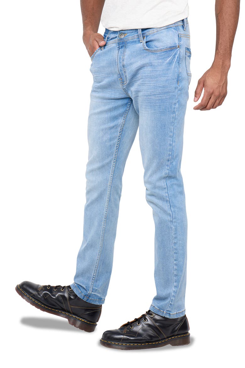 Cultura Stretch Jeans, Alternate, color, LIGHT BLUE