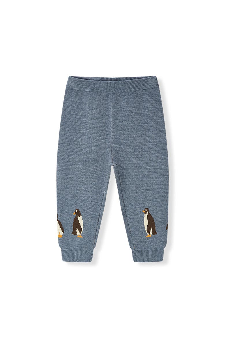 Knitted Sweatpants, Main, color, Penguin Family