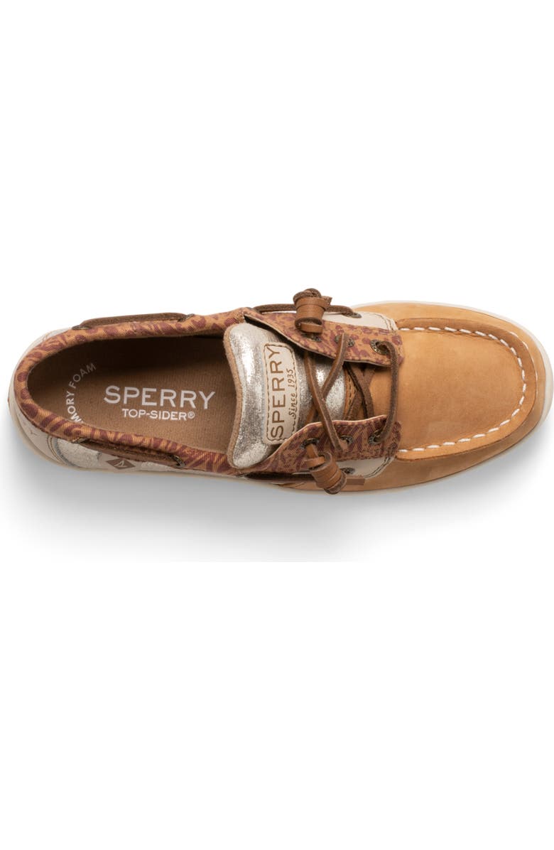 Sperry Kids' Songfish Metallic Boat Shoe, Alternate, color,
