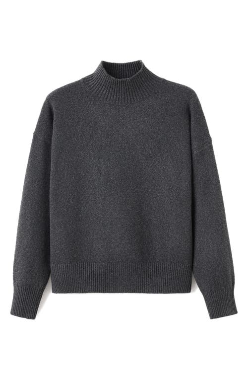 Mango Turtleneck Sweater In Gray