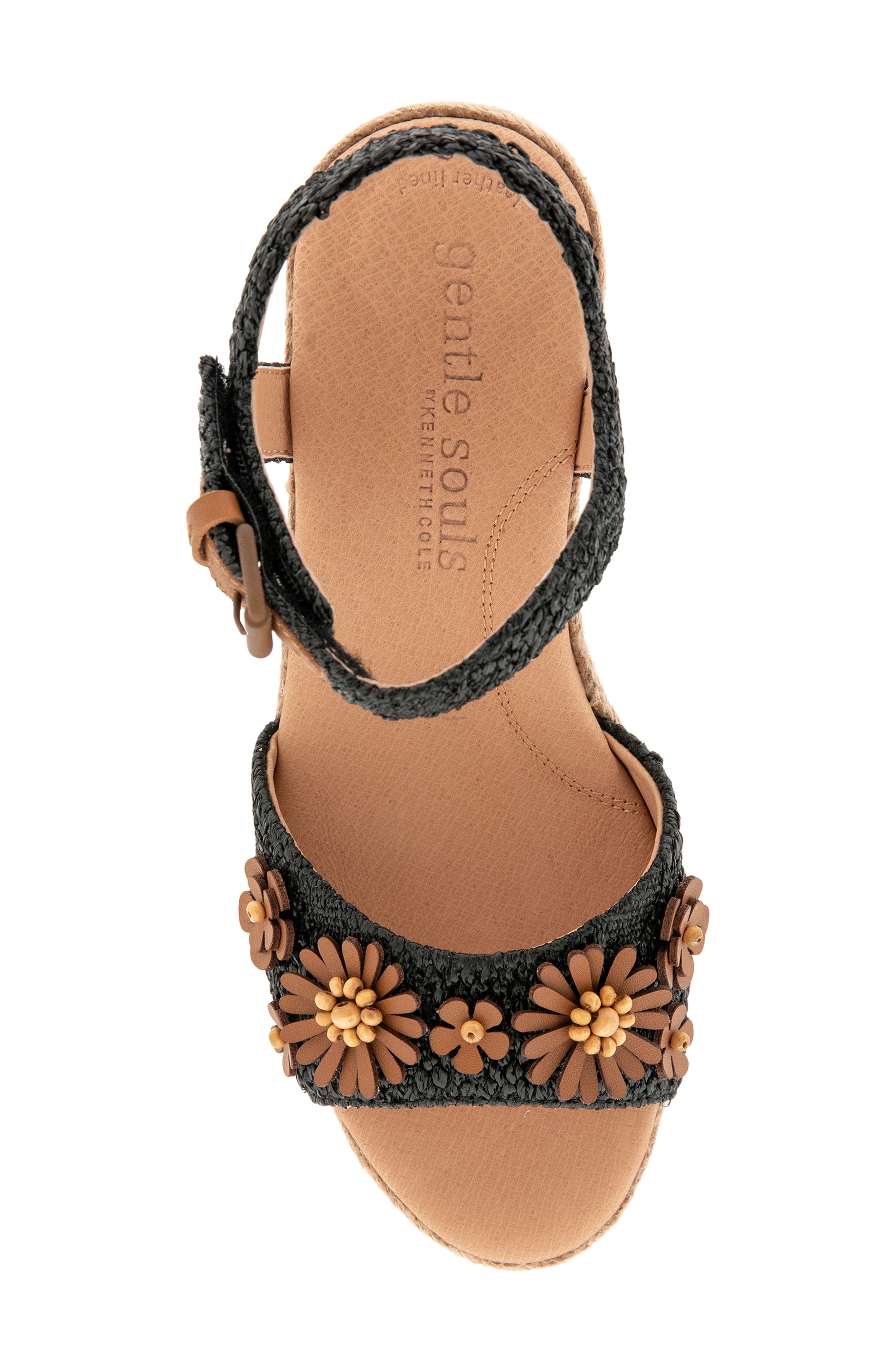 Gentle Souls Gibson Espadrille Ankle Strap Platform Wedge Sandal, Alternate, color, 