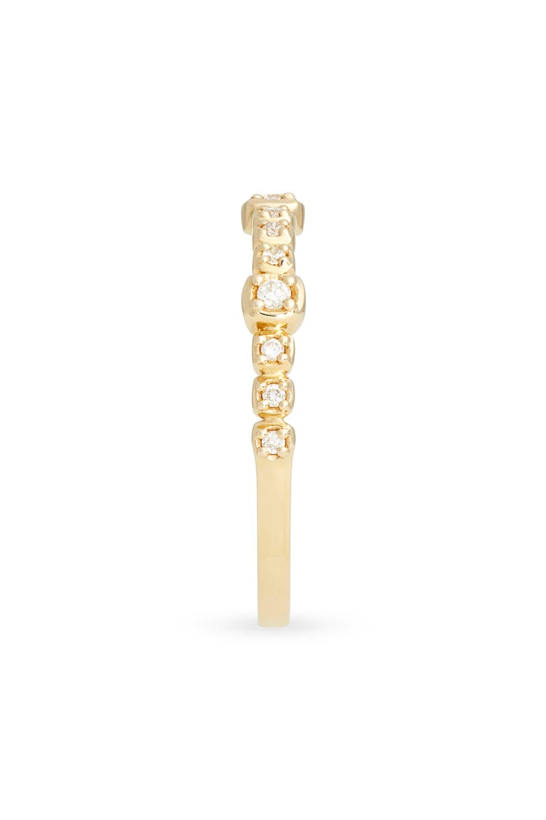 Monaco Diamond Station Ring (Nordstrom Exclusive), Alternate, color, YELLOW GOLD/ DIAMOND