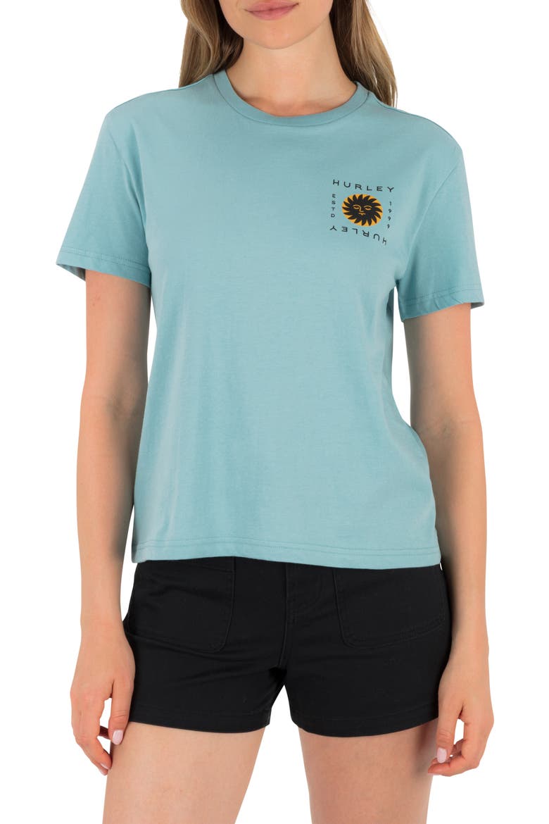 Sheen Classic Tee, Main, color, REEF WATERS