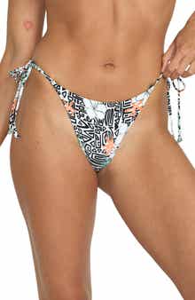 Volcom Sol Rebel Reversible Side Tie Bikini Bottoms