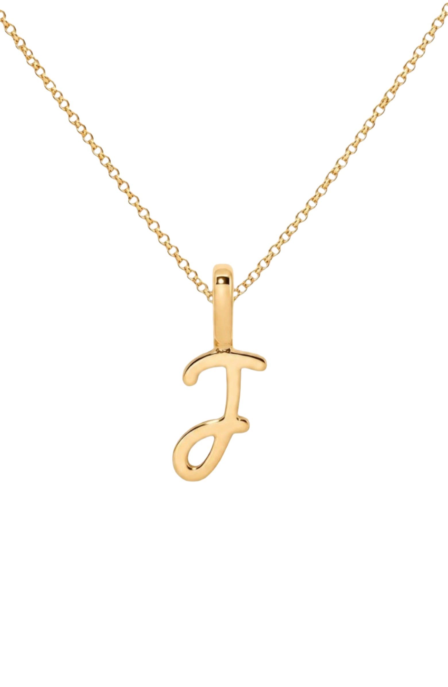 Gold Vermeil - J