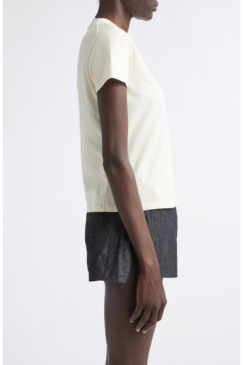Kenzie Cotton T-Shirt, Alternate, color, VANILLA