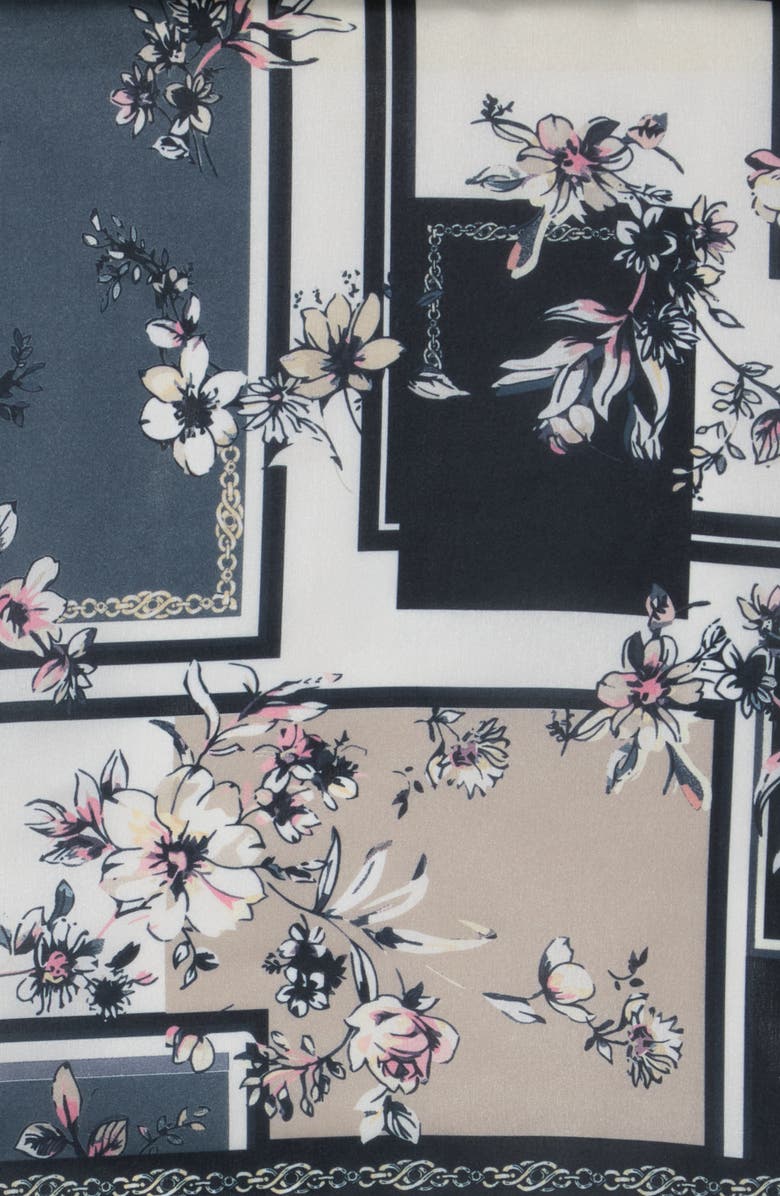 Vince Camuto Patchwork Floral Bandana Square Scarf, Alternate, color,
