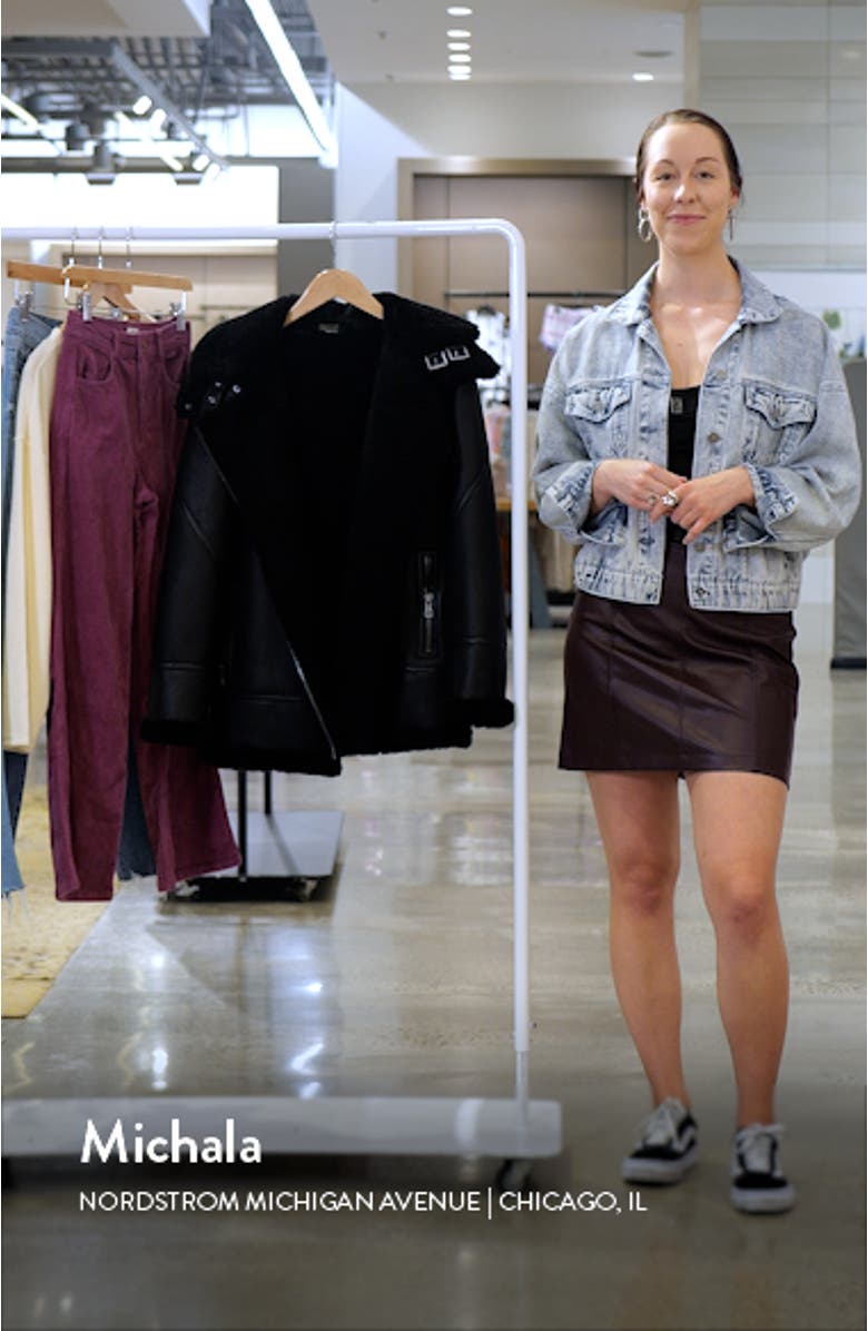 Martina Genuine Shearling Coat with Removable Hood, sales video thumbnail