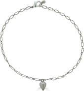 Loni Paul Jewelry Silver Delicate Heart Necklace