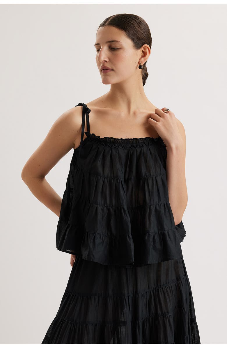 Merlette Saaz Top, Main, color, Black