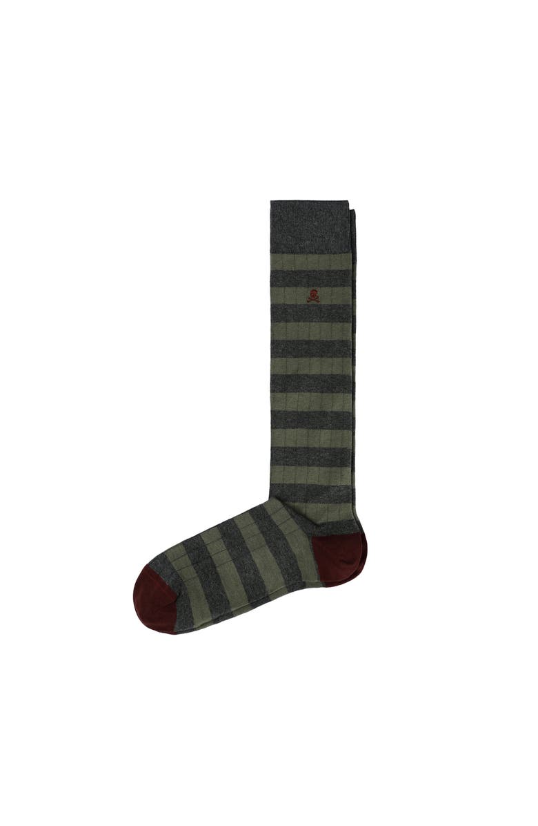 Scalpers Stripes L Socks, Main, color, Grey