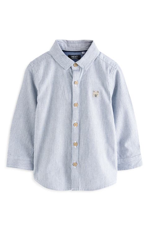 Kids' Stripe Oxford Button-Up Shirt (Little Kid)