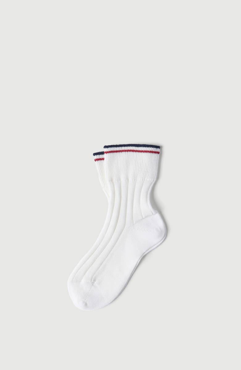 Brunello Cucinelli Knit socks, Main, color, White