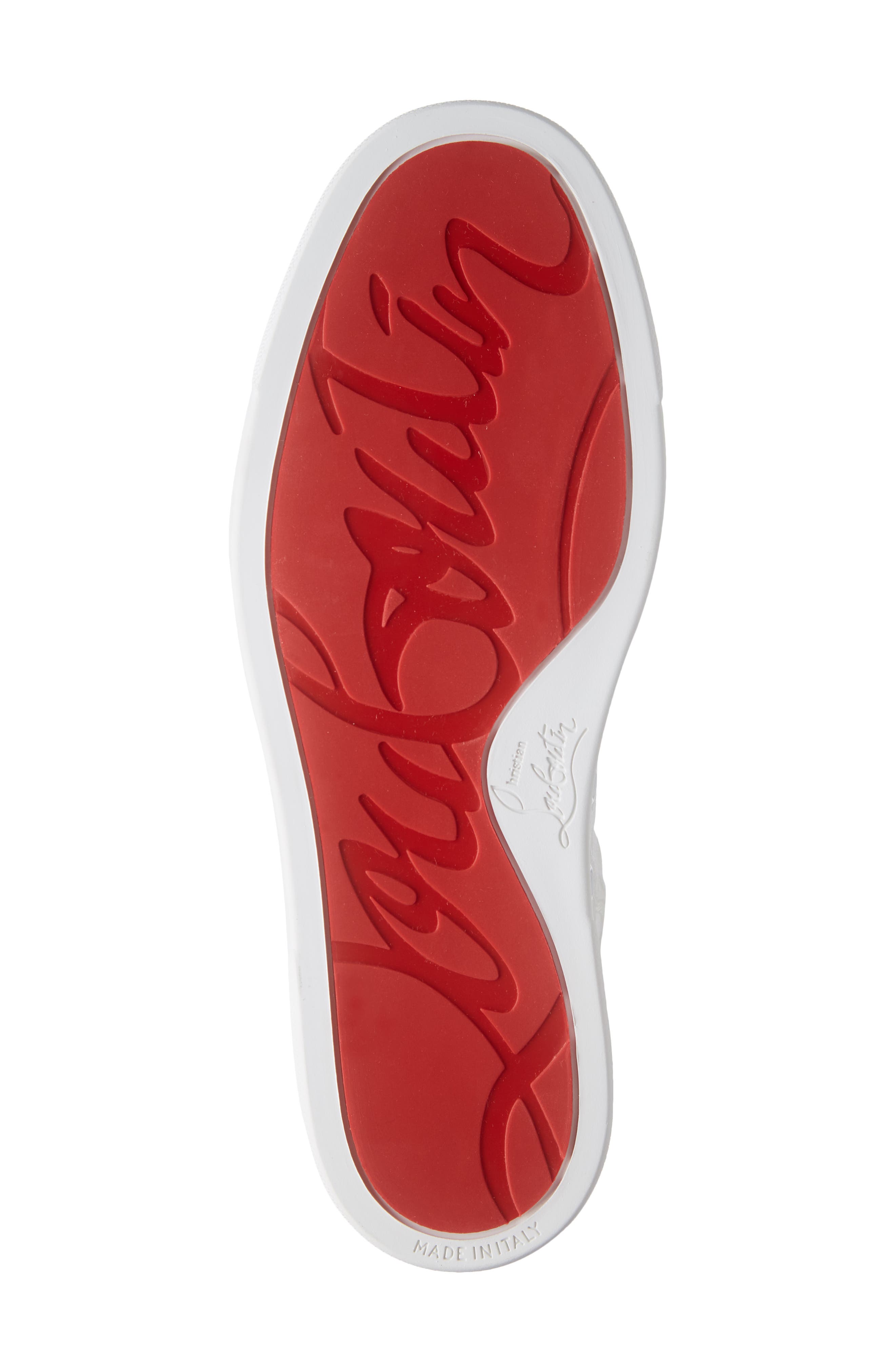 Christian Louboutin Vieira Orlato Low Top Sneaker, Alternate, color, Off White