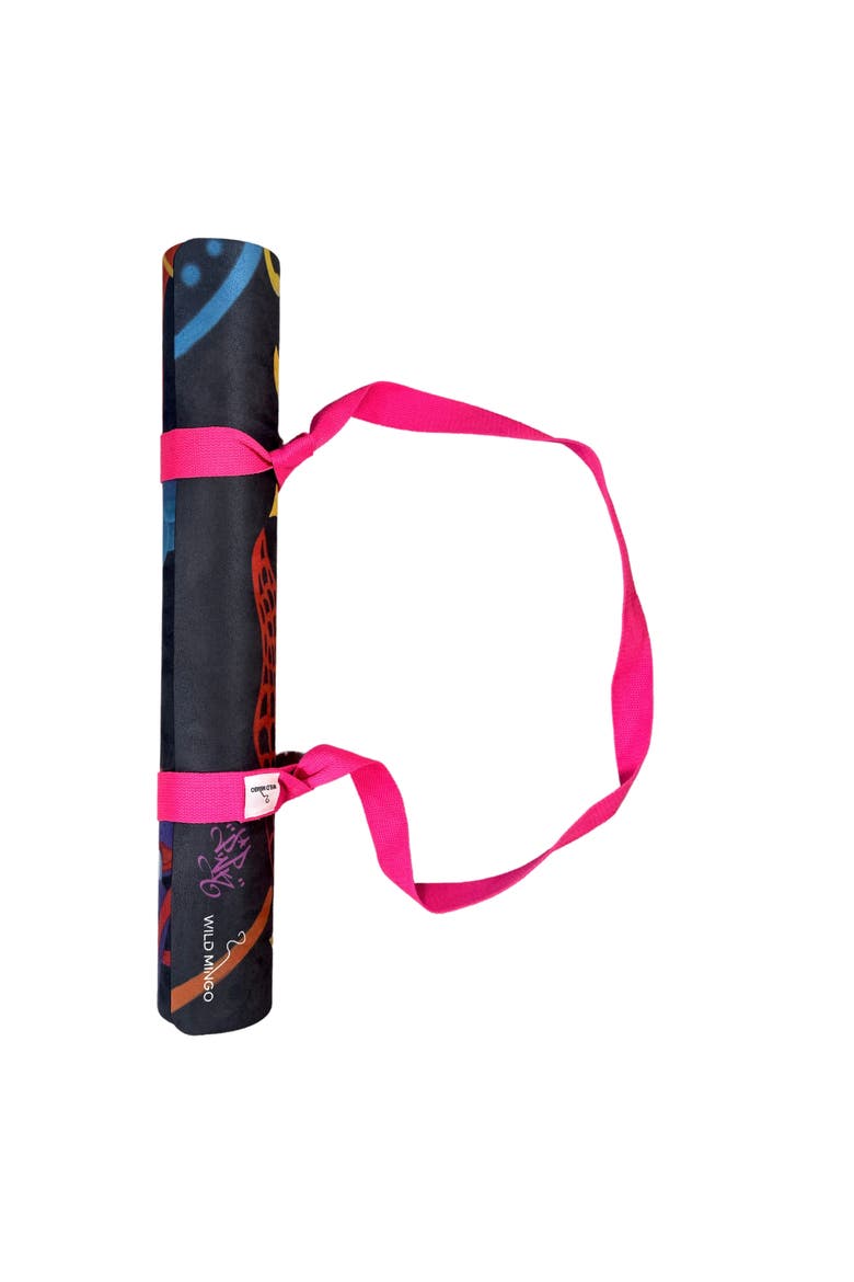 Lady Pink x Wild Mingo Washable Workout Mat, Alternate, color, Pink