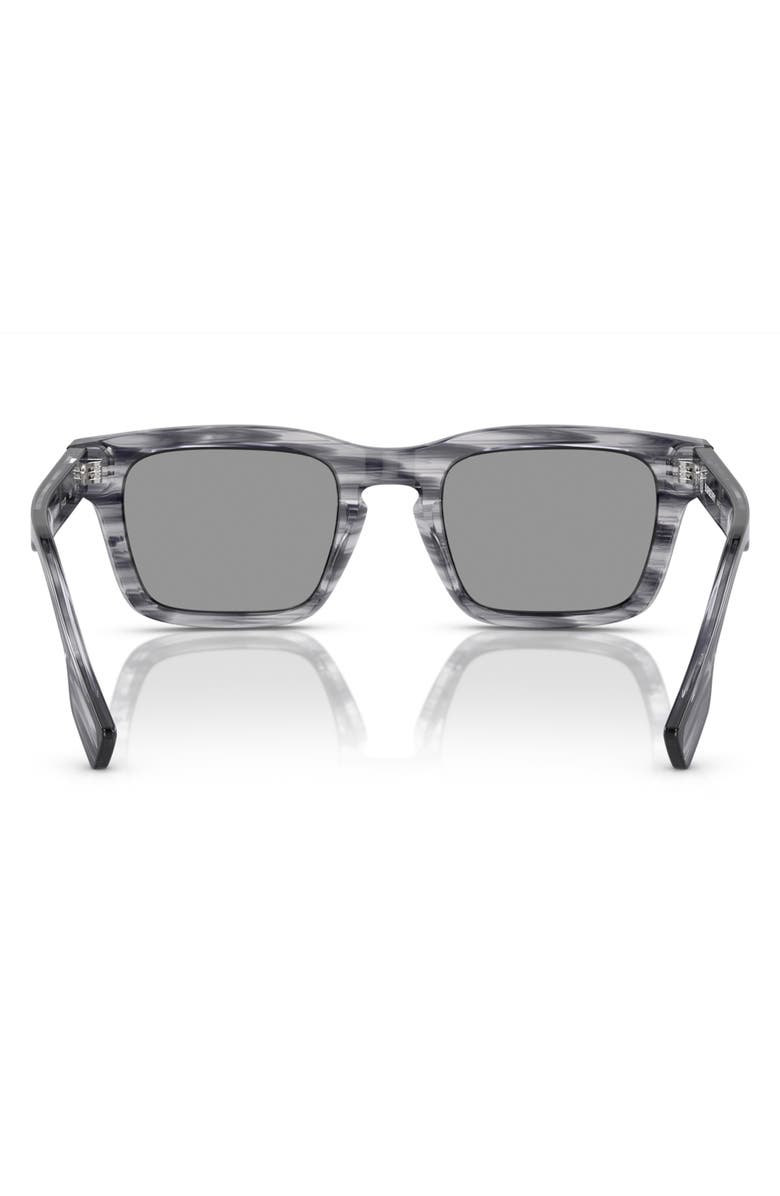 Burberry 51mm Rectangular Sunglasses, Alternate, color, 