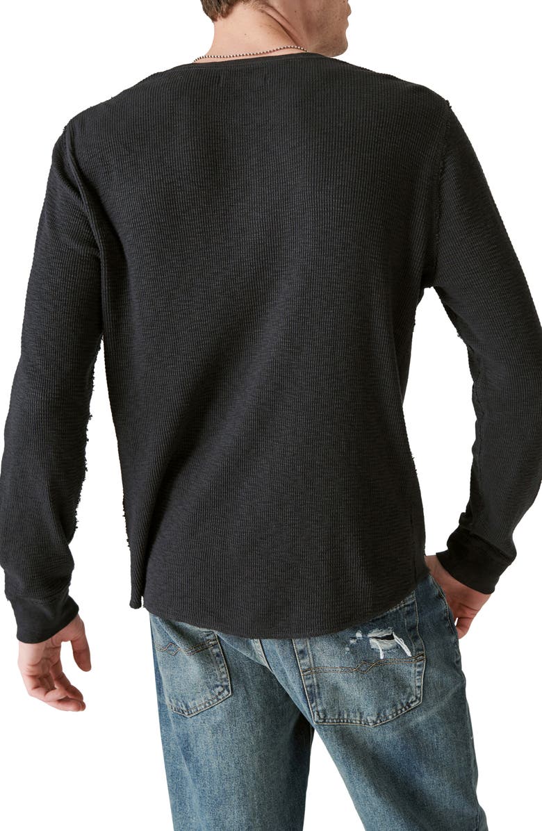 Lucky Brand Garment Dye Thermal Henley, Alternate, color, 