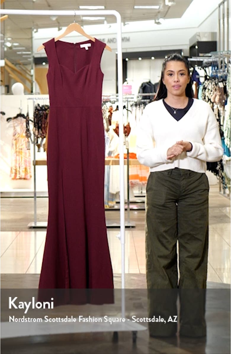 Monroe Side Slit Gown, sales video thumbnail