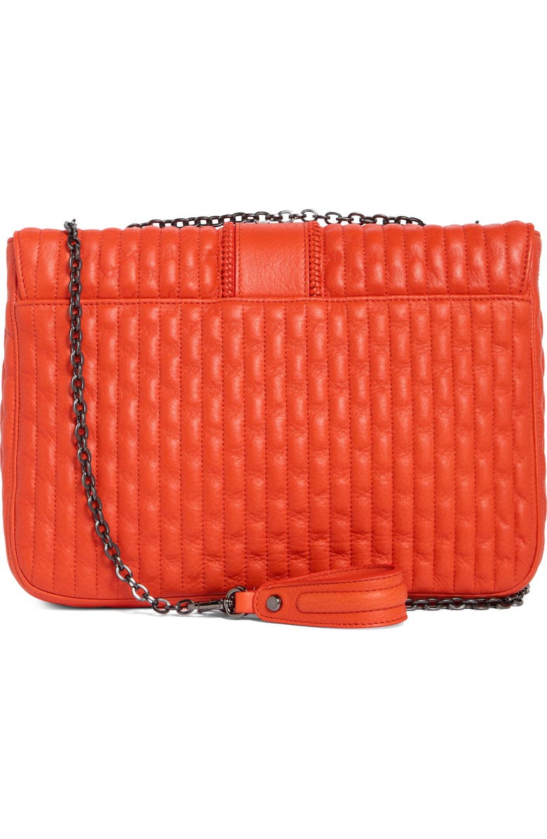 Longchamp Amazone Large Quilted Leather Crossbody Bag, Alternate, color, Poppy