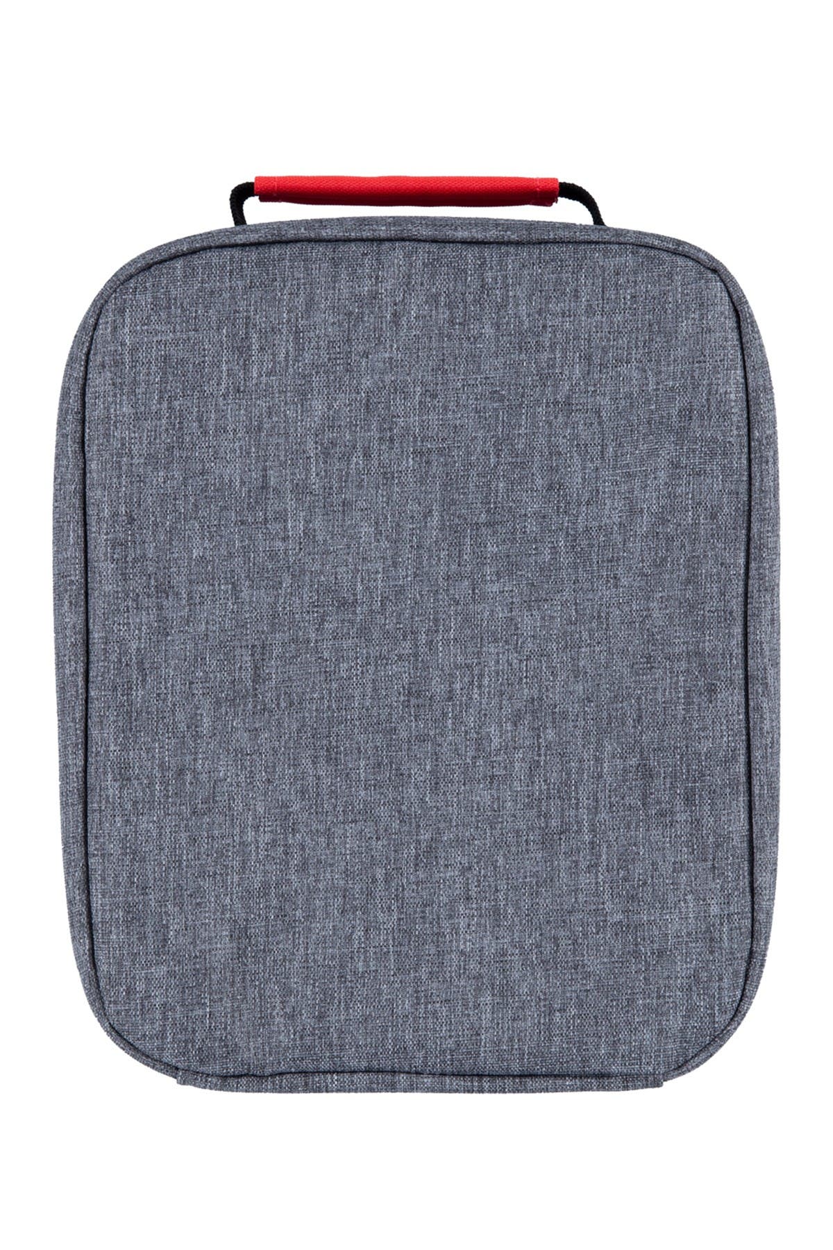 Shark Bite Lunch Bag, Alternate, color, 042DK GREY