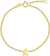In Season Jewelry 14k Polished Star Bracelet