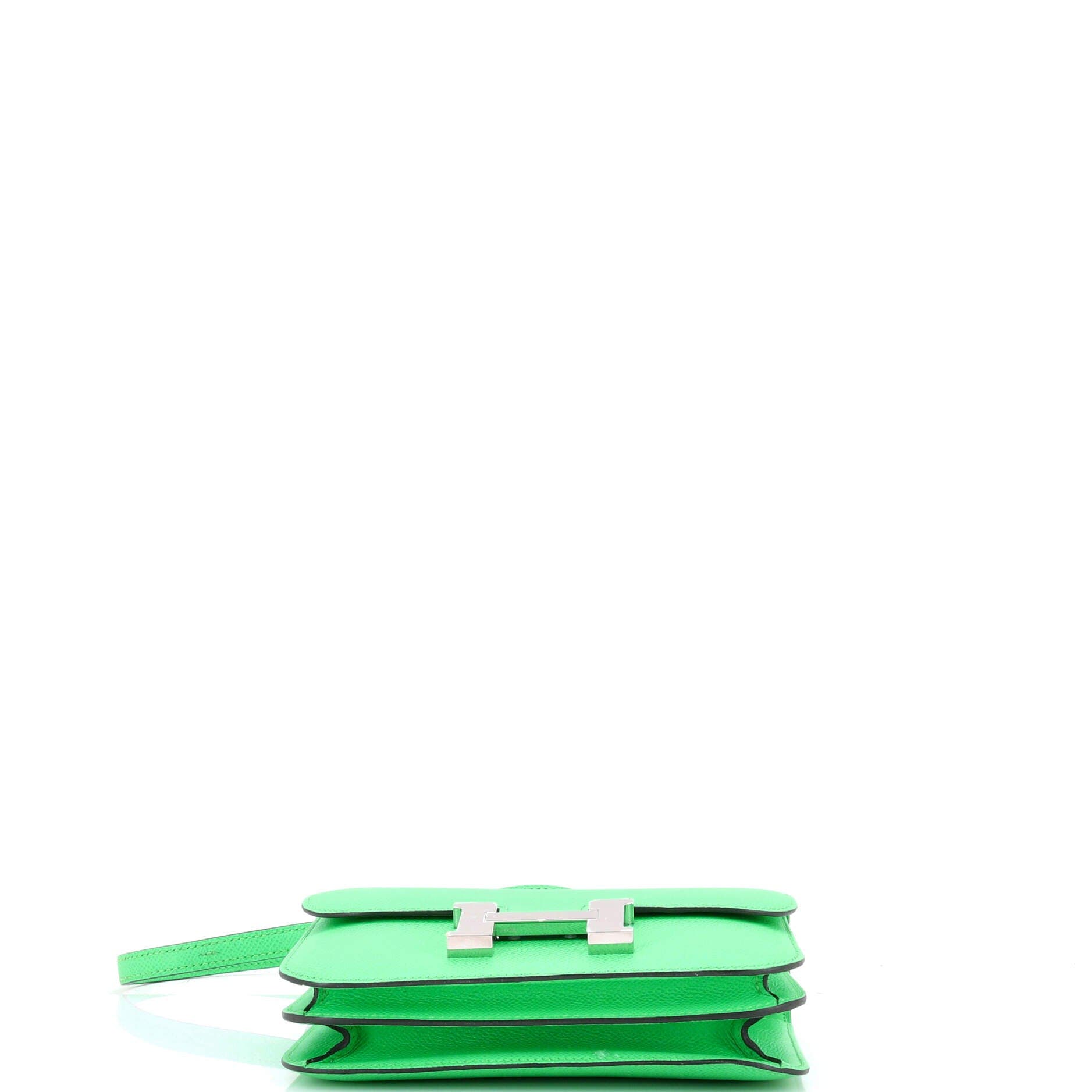 Pre-Owned Hermes Constance NM Bag Epsom 18, Alternate, color, Vert Comics