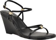 Calvin Klein Deliney Ankle Strap Wedge Sandal