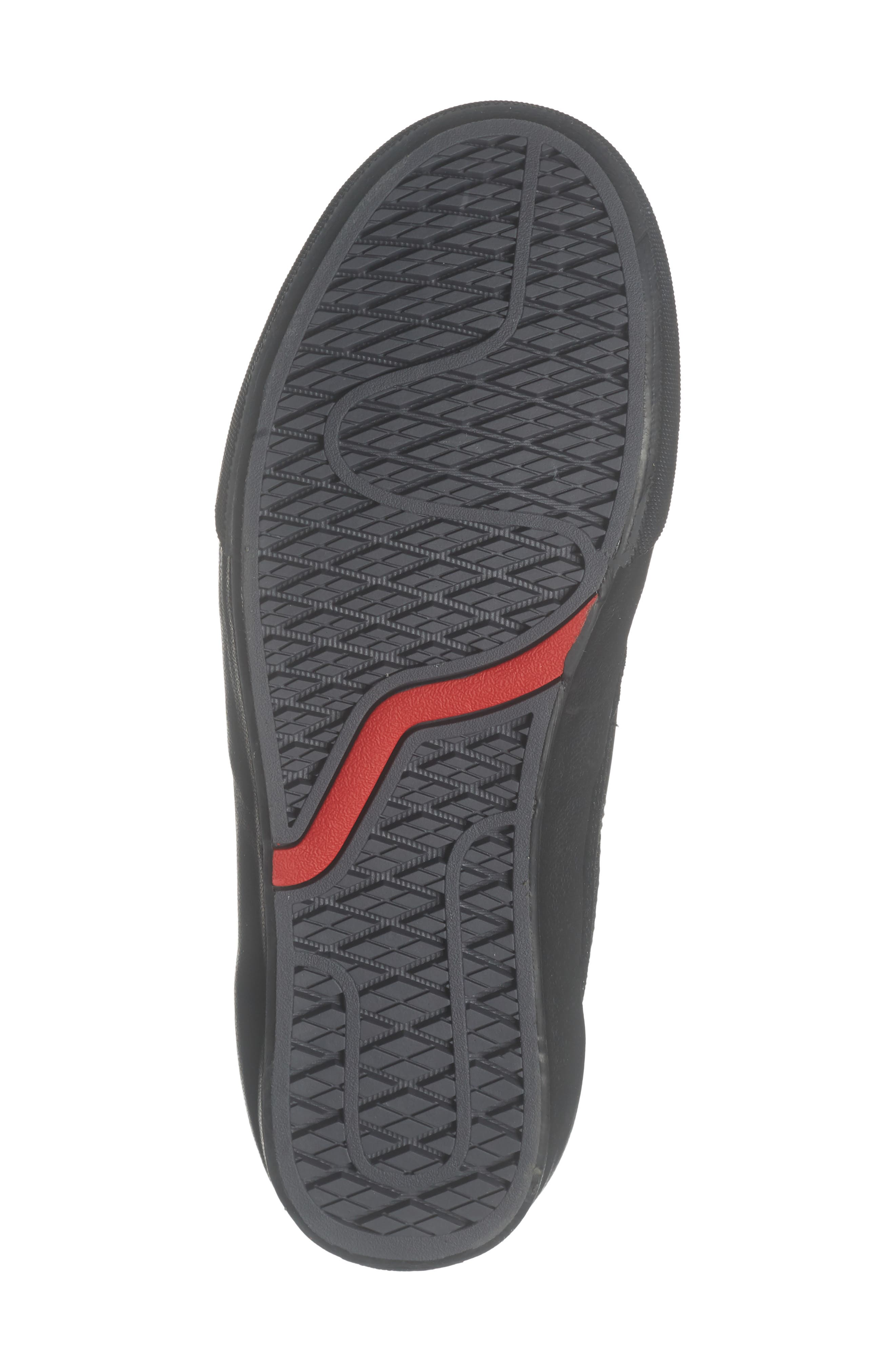 Skate Curren Caples Sneaker, Alternate, color, BLACK/BLACK
