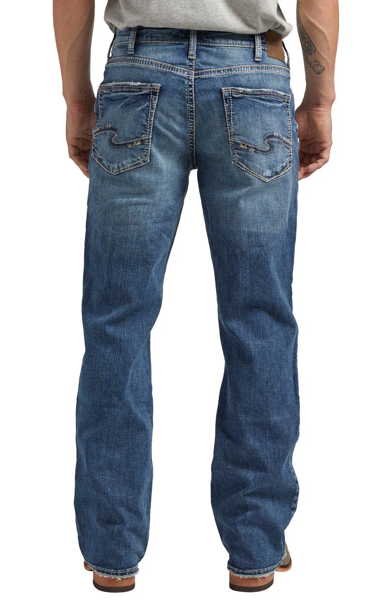 Silver Jeans Co. Zac Relaxed Fit Straight Leg Jeans, Alternate, color, Indigo