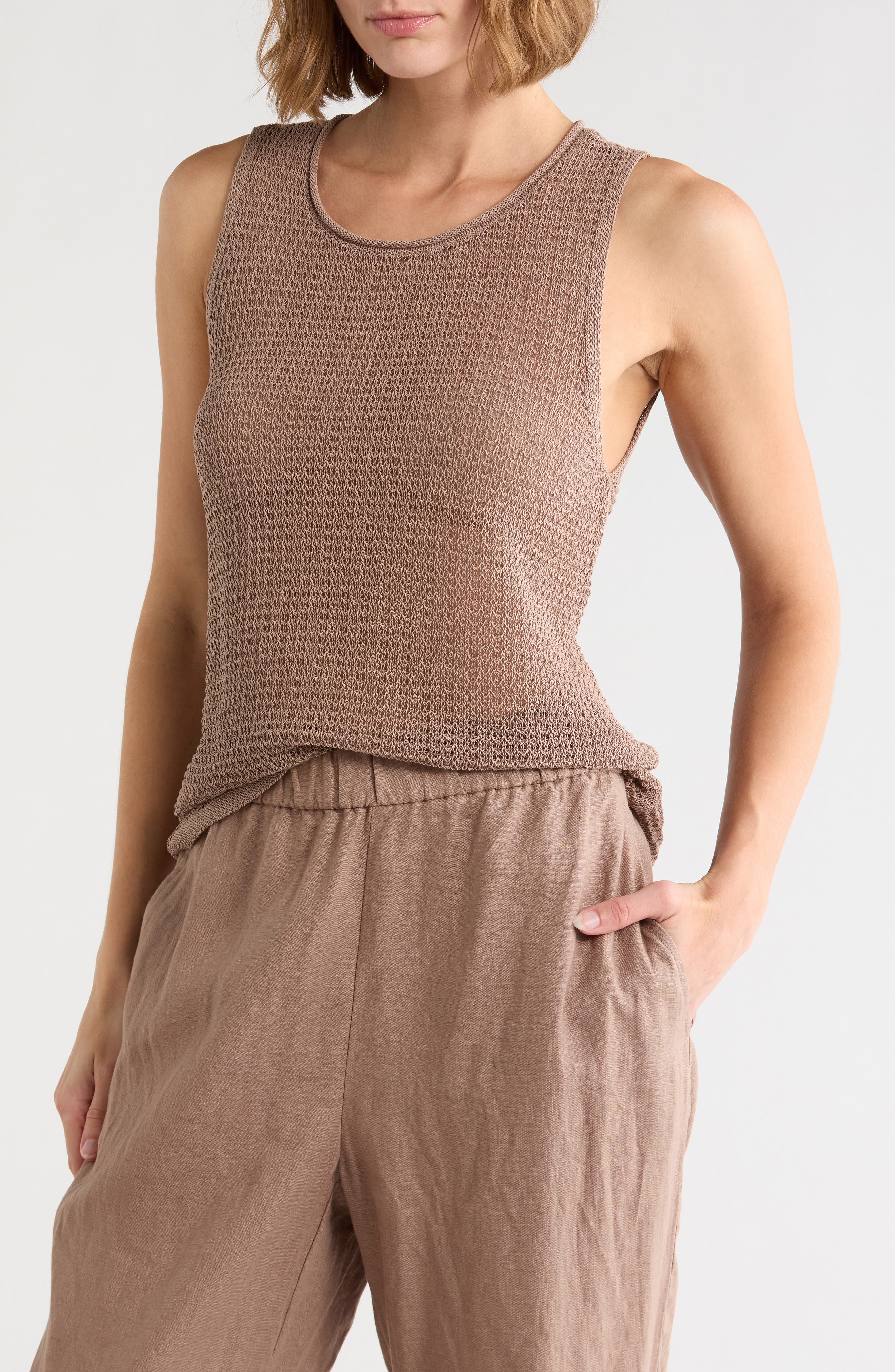 Organic Cotton Sweater Tank