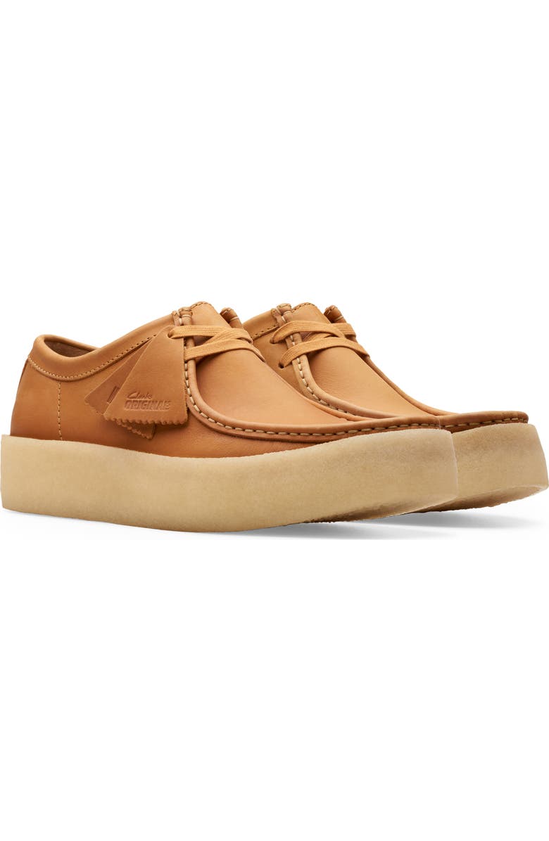 Clarks<sup>®</sup> Originals Wallabee Cup Moc Toe Boot, Main, color,