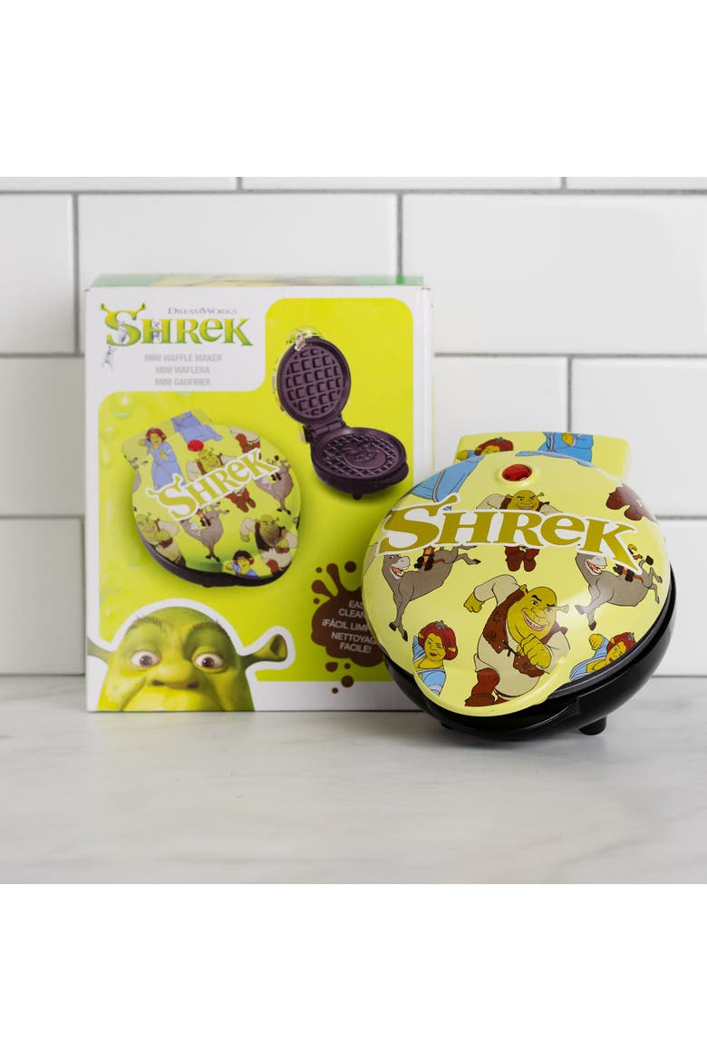 Shrek Mini Waffle Maker, Alternate, color, None