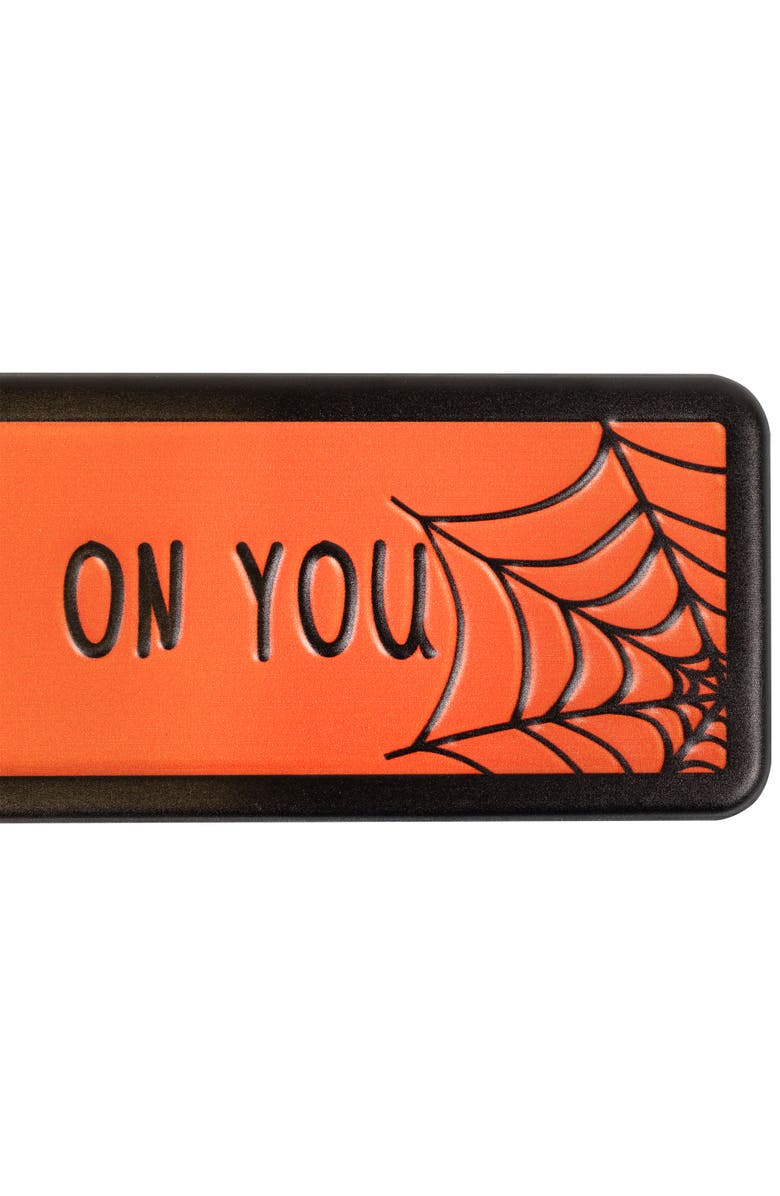 Northlight "I Put a Spell on You" Metal Halloween Wall Sign - 20", Alternate, color, Orange