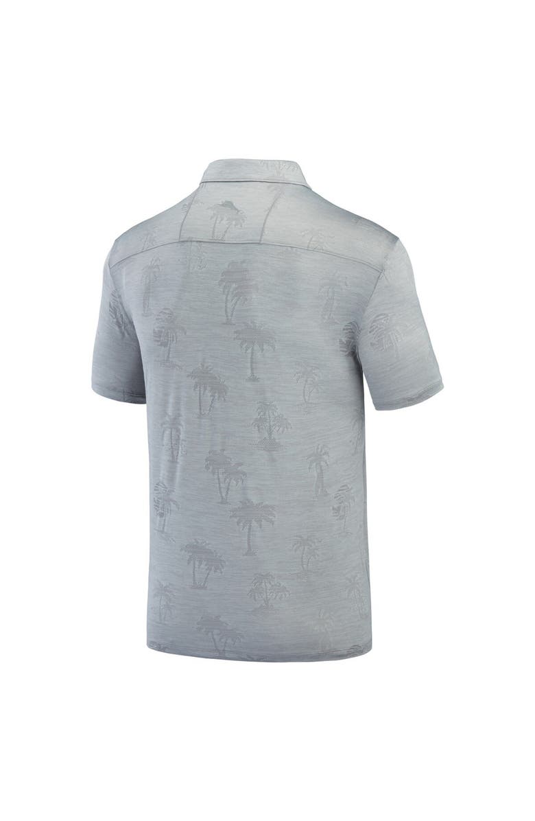 Tommy Bahama Men's Tommy Bahama Gray Cincinnati Bearcats Sport Palm Coast Palmera IslandZone Polo, Alternate, color, Gray