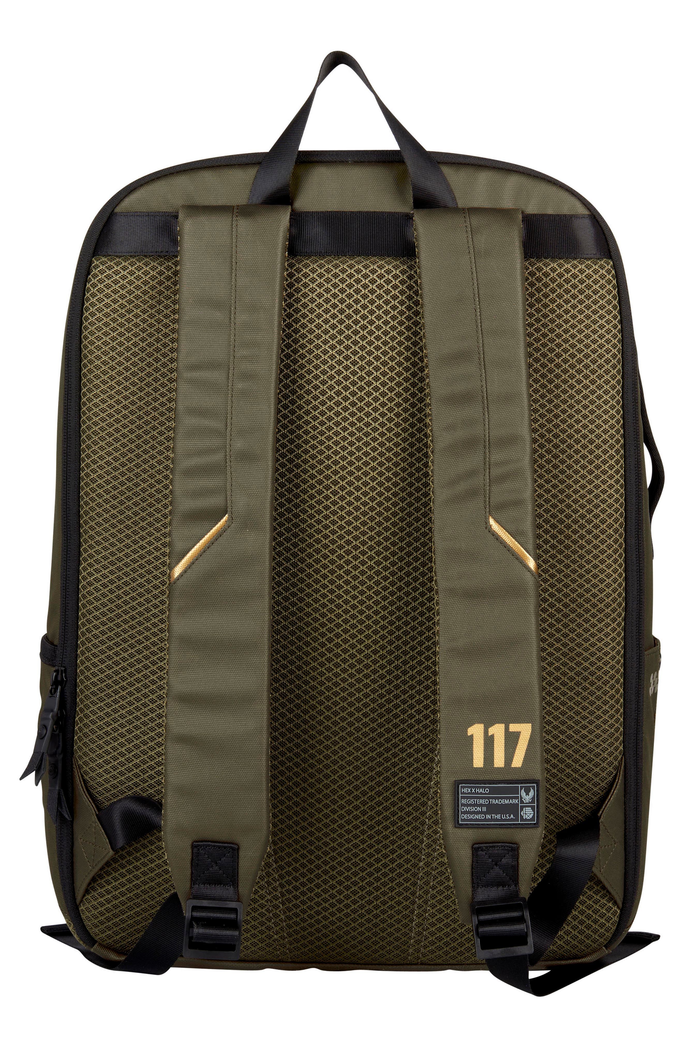 HEX x Halo Spartan Backpack, Alternate, color, 