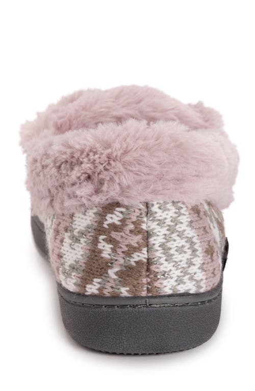 Muk Luks Anais Faux Fur Moccasin Slipper