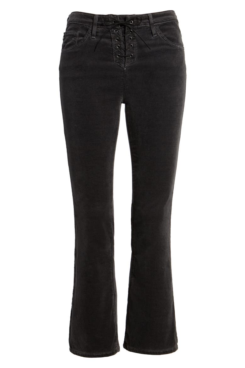 Jodi Lace-Up Crop Jeans, Alternate, color, RICH MERCURY